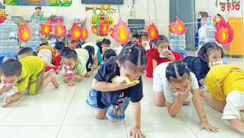 Trường Mẫu giáo Tân Khánh: Giúp trẻ có sự khởi đầu hoàn hảo