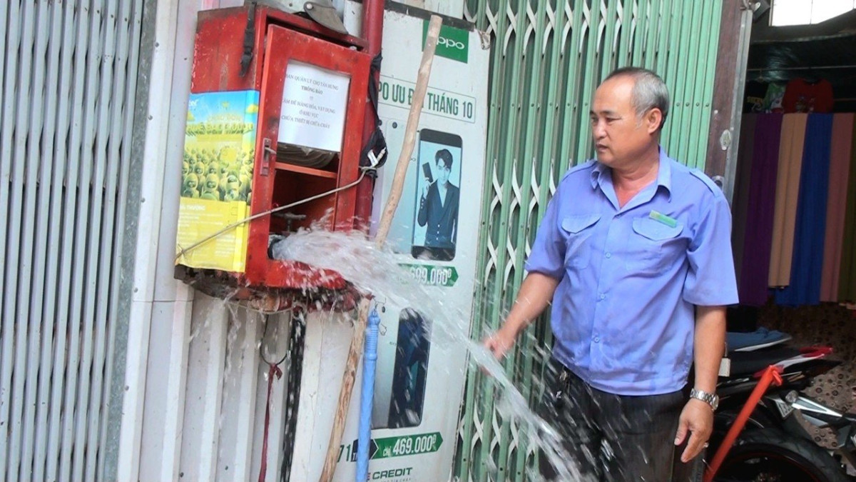 Tân Hưng: Đề phòng cháy, nổ tại chợ