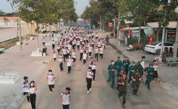 Tân Hưng: Phát động ngày chạy Olympic vì sức khỏe toàn dân