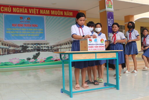 Hơn 20.000 đoàn viên, đội viên, học sinh Cần Đước 'Gửi yêu thương về với Điện Biên'