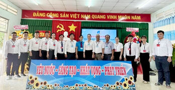 Bến Lức: Hoàn thành Đại hội Hội Liên hiệp Thanh niên Việt Nam cấp cơ sở