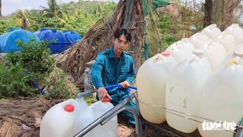 Kiên Giang sẽ cấp 6.700 bồn chứa nước cho bà con vùng hạn mặn
