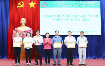 Cần Giuộc: Hơn 1.000 lượt khách hàng vay vốn từ nguồn tín dụng chính sách