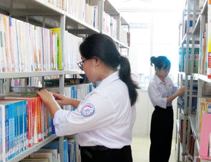 Thư viện trường học góp phần lan tỏa tình yêu sách