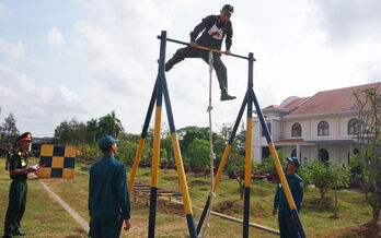 Khai mạc Hội thao Thể dục thể thao quốc phòng lực lượng vũ trang tỉnh Long An năm 2024