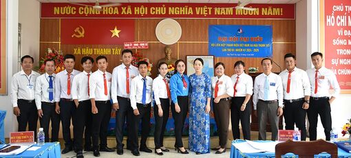 Tân Thạnh - Hoàn thành Đại hội Hội Liên hiệp Thanh niên Việt Nam cấp cơ sở