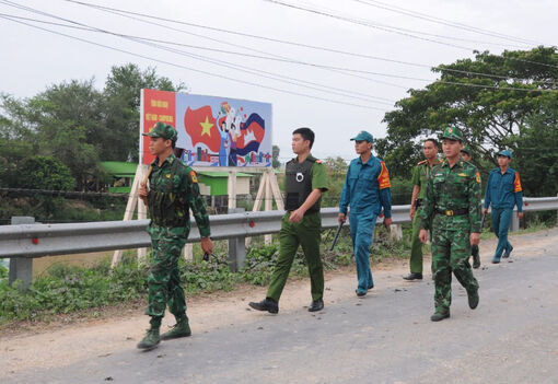 Đồn Biên phòng Sông Trăng chủ động phòng, chống tội phạm