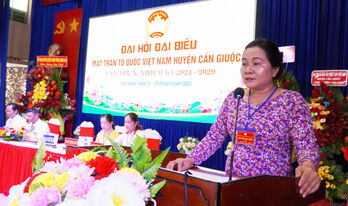 Khai mạc Đại hội đại biểu MTTQ Việt Nam huyện Cần Giuộc lần thứ X, nhiệm kỳ 2024 - 2029