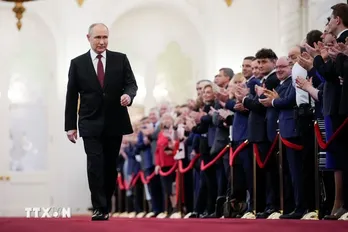 Tổng thống Nga ký sắc lệnh về kế hoạch phát triển đất nước sau nhậm chức