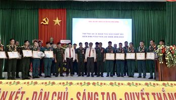 Đại hội thi đua quyết thắng lực lượng vũ trang huyện Vĩnh Hưng giai đoạn 2019-2024