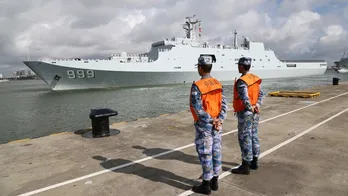 4 tàu chiến Trung Quốc có mặt ở Campuchia trong lúc 2 nước tập trận chung