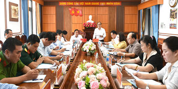 Giám sát việc lãnh, chỉ đạo và tổ chức thực hiện công tác dân vận tại huyện Tân Thạnh