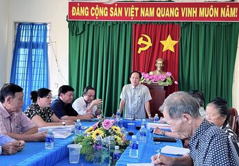 UBMTTQ Việt Nam huyện Vĩnh Hưng: Chú trọng công tác giám sát, phản biện xã hội