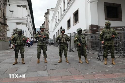 Ecuador ban bố tình trạng khẩn cấp tại 7 tỉnh do bạo lực gia tăng