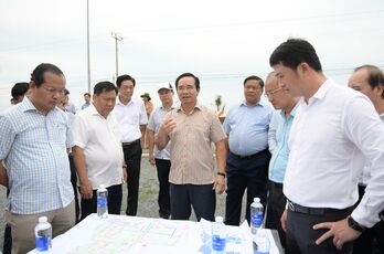 Huyện Cần Giuộc cần đẩy nhanh tiến độ giải phóng mặt bằng dự án Khu công nghiệp Nam Tân Tập