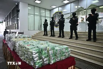 Meth seizures hit record in East Asia, Southeast Asia in 2023