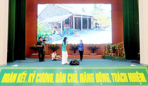 Bộ đội Biên phòng tỉnh Long An tổ chức Hội thi Tuyên truyền viên trẻ năm 2024