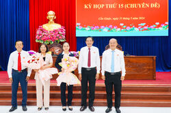 HĐND huyện Cần Giuộc tổ chức Kỳ họp lần thứ 15