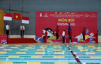 Đại hội Thể thao Học sinh Đông Nam Á: Đội Bơi Việt Nam tạm dẫn đầu với 5 HCV