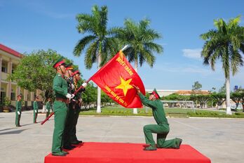 Bộ Chỉ huy Quân sự tỉnh tổ chức Lễ tuyên thệ chiến sĩ mới