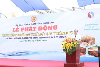 UBND tỉnh tổ chức Lễ phát động hưởng ứng Ngày Môi trường thế giới