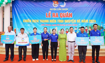 Cần Giuộc ra quân Chiến dịch Thanh niên tình nguyện hè năm 2024