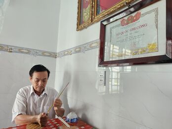 Đường Trần Văn Nam - Tuyến đường mang tên nguyên Bí thư Huyện ủy Châu Thành