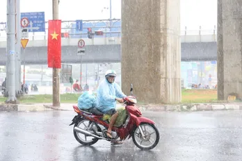 Thời tiết hôm nay 23/6: Tây Nguyên, Nam Bộ mưa to đến rất to, miền Bắc mưa rào