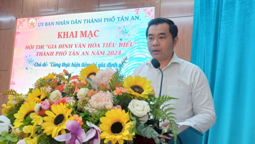 Đơn vị xã An Vĩnh Ngãi xuất sắc đoạt giải nhất Hội thi gia đình văn hóa tiêu biểu TP.Tân An năm 2024