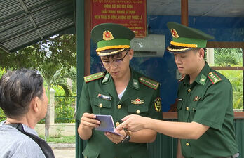 Người Trạm trưởng gương mẫu nơi cửa khẩu