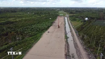 Sóc Trăng: Giao mỏ cát gần 100ha cho nhà thầu, phục vụ thi công Cao tốc Bắc-Nam