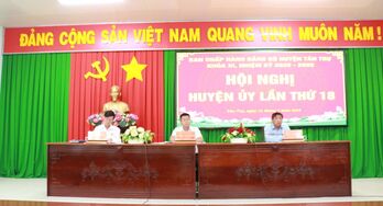 Tân Trụ: Thực hiện đạt 8/17 chỉ tiêu Nghị quyết Huyện ủy năm 2024