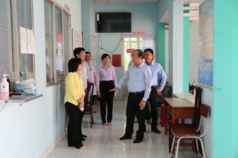 Thẩm định kết quả xây dựng nông thôn mới tại huyện Vĩnh Hưng