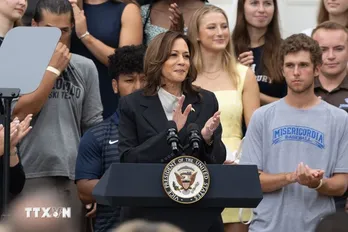 Thăm dò bầu cử Mỹ 2024: Bà Harris vượt lên dẫn trước ông Donald Trump