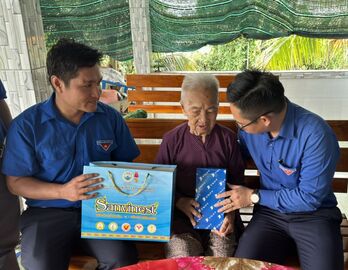 Huyện Đoàn Tân Trụ triển khai chuỗi hoạt động kỷ niệm 77 năm Ngày Thương binh - Liệt sĩ