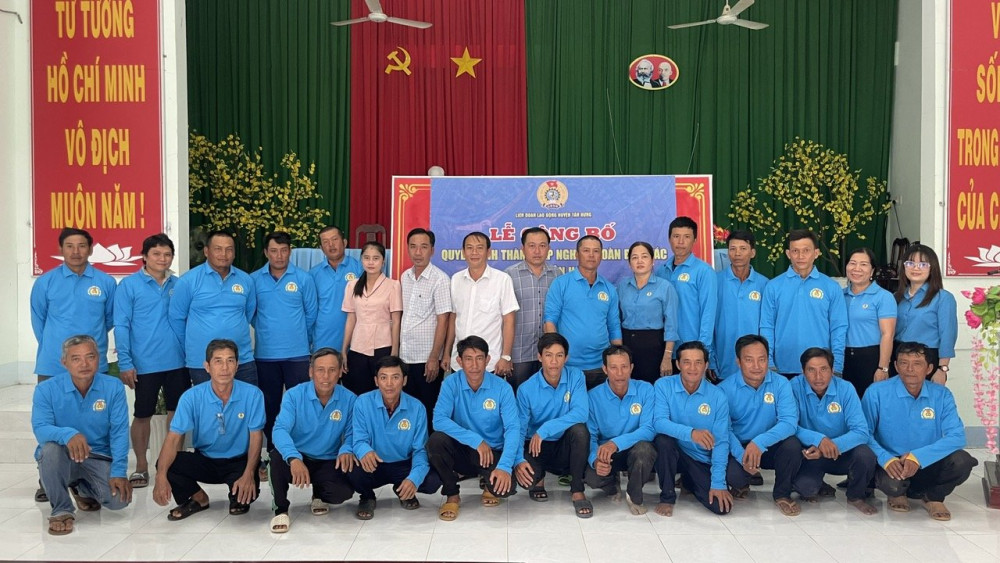 Tân Hưng thành lập Nghiệp đoàn bốc vác