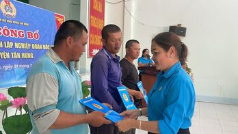 Tân Hưng thành lập Nghiệp đoàn bốc vác Tân Hưng thành lập Nghiệp đoàn bốc vác