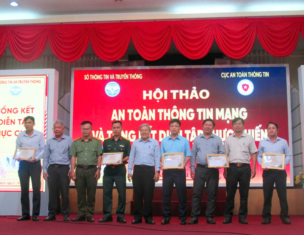Hội thảo an toàn thông tin mạng và Tổng kết Diễn tập thực chiến năm 2024