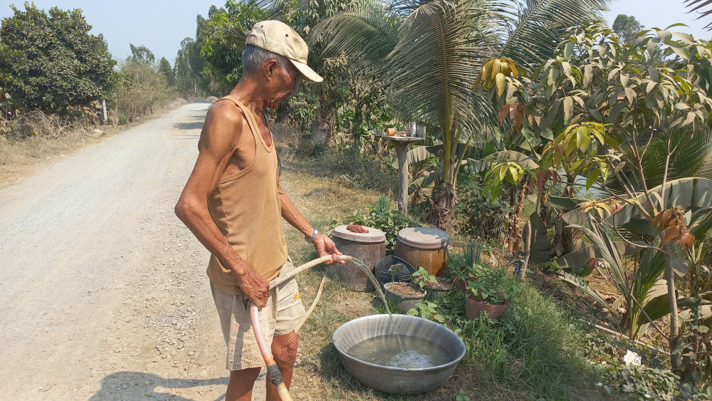 Tân Hưng đầu tư trạm cấp nước phục vụ cho hàng trăm hộ dân