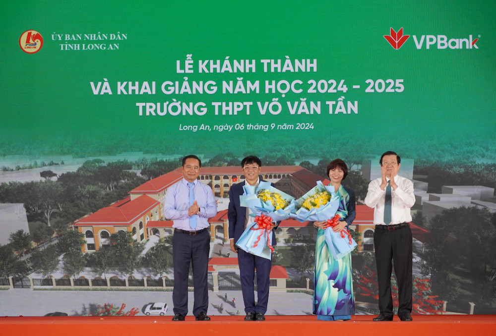 Khánh thành và khai giảng năm học 2024-2025 Trường THPT Võ Văn Tần
