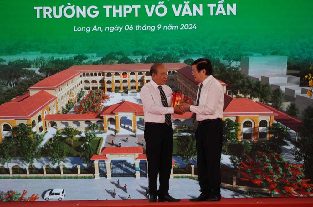Khánh thành và khai giảng năm học 2024-2025 Trường THPT Võ Văn Tần