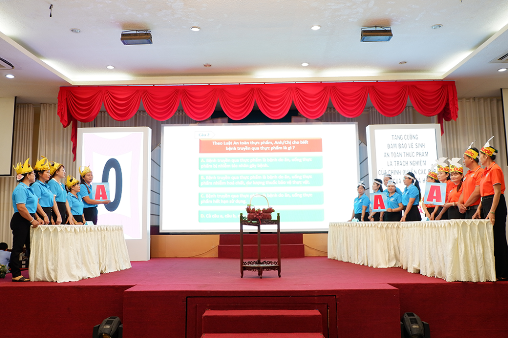 Thị xã Kiến Tường đoạt giải Nhất Hội thi tìm hiểu kiến thức pháp luật về an toàn thực phẩm năm 2024