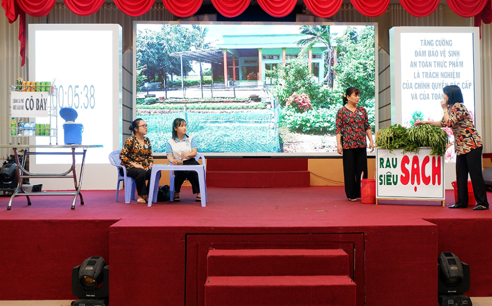 Thị xã Kiến Tường đoạt giải Nhất Hội thi tìm hiểu kiến thức pháp luật về an toàn thực phẩm năm 2024