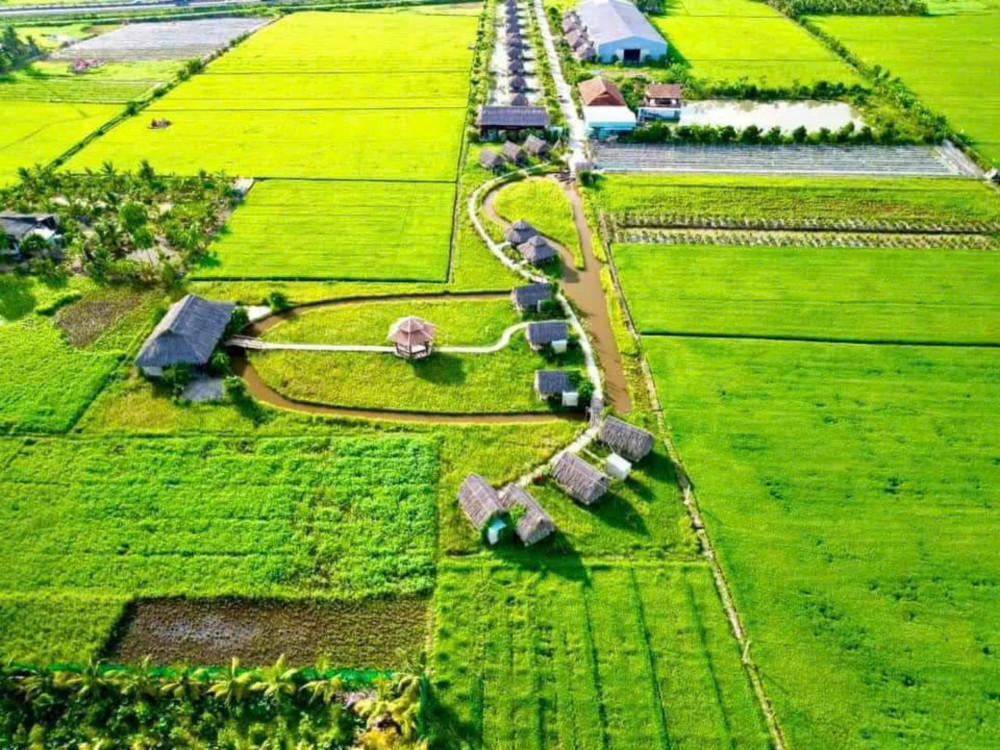Tháo dỡ công trình Khu sinh thái 'Không Thời Gian' xây dựng trái phép trên đất lúa