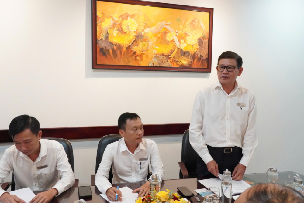 Thăm, khảo sát tình hình hoạt động của doanh nghiệp tại TP.Tân An