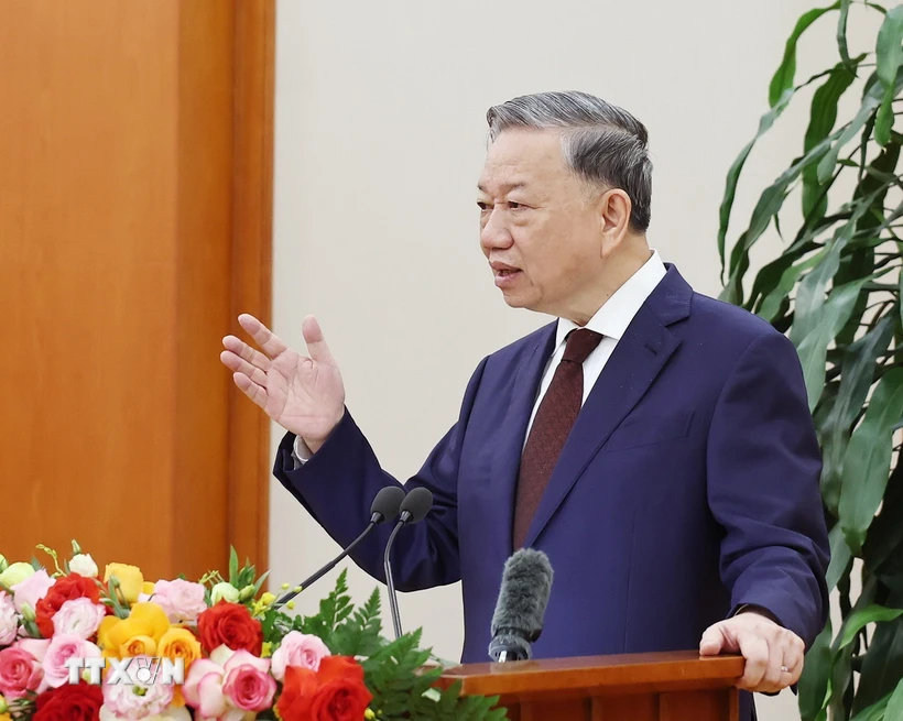 Chuyên gia Trung Quốc ca ngợi bài viết 'Chống lãng phí' của Tổng Bí thư Tô Lâm Tổng Bí thư Tô Lâm. (Ảnh: Thống Nhất/TTXVN)