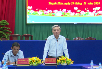 Thạnh Hóa: Phát triển nông nghiệp theo hướng chất lượng cao và bền vững Thạnh Hóa: Phát triển nông nghiệp theo hướng chất lượng cao và bền vững