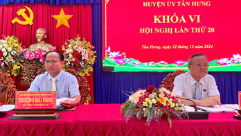 Tân Hưng: Thực hiện 
đạt và vượt 17/18 chỉ tiêu Nghị quyết năm 2024 Tân Hưng: Thực hiện 
đạt và vượt 17/18 chỉ tiêu Nghị quyết năm 2024