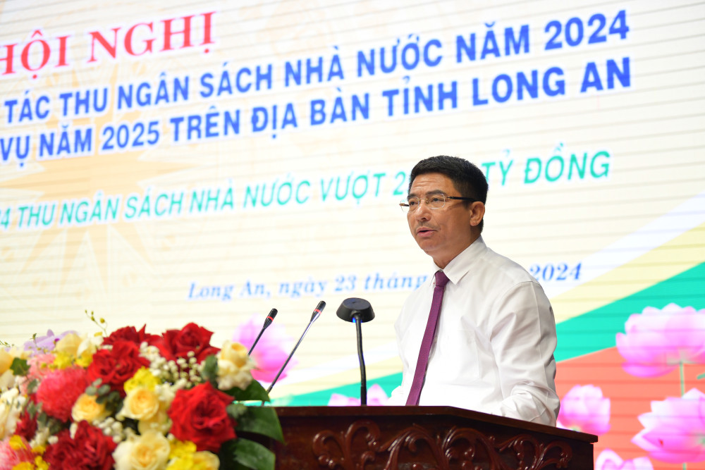 Long An's state budget revenue reaches 25,800 billion VND