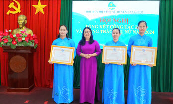 Cần Giuộc: Tổng kết công tác Hội và phong trào phụ nữ năm 2024